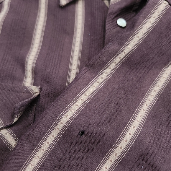 Cody James brown snap button down - Picture 6 of 6